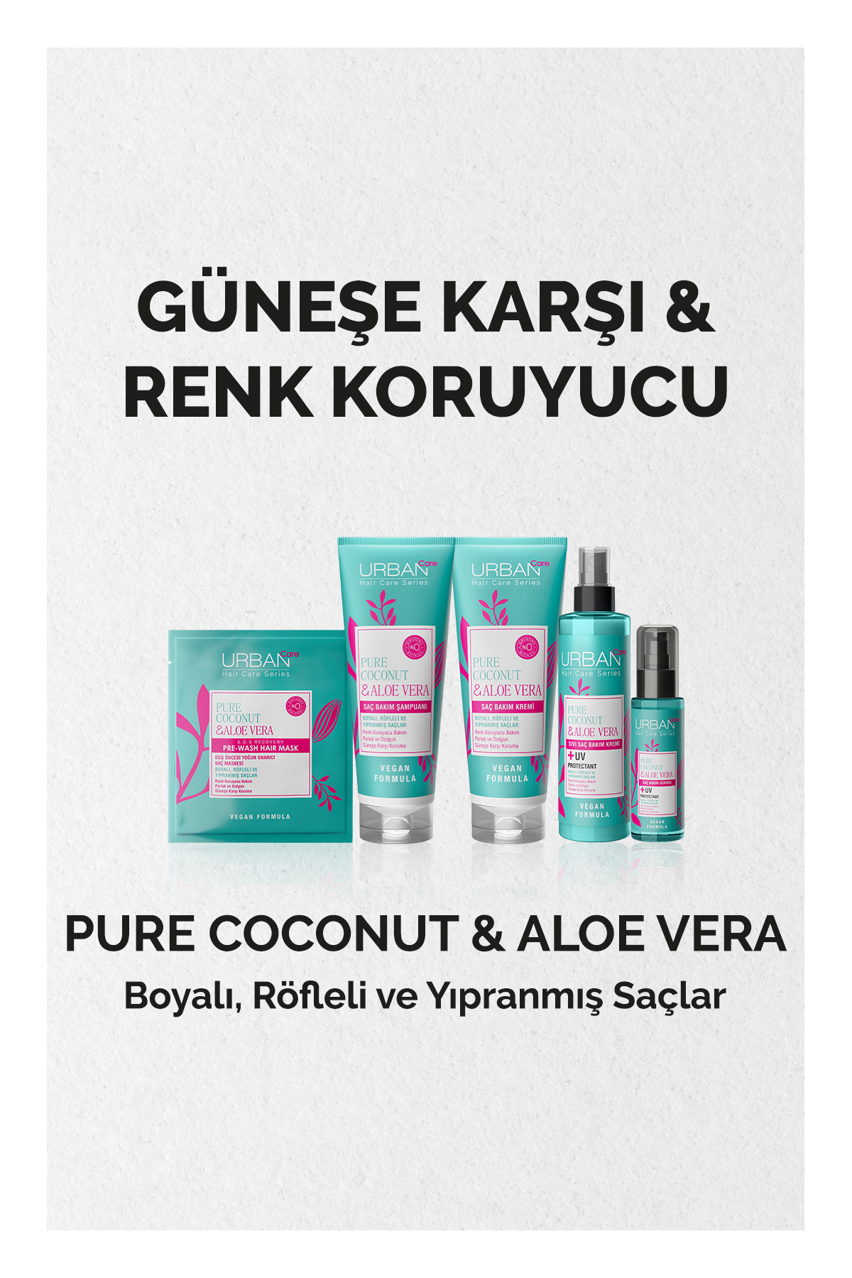 Urban Care Sa Bakm Maskesi Coconut Ve Aloe Vera zl 50ml | Berber Deposu