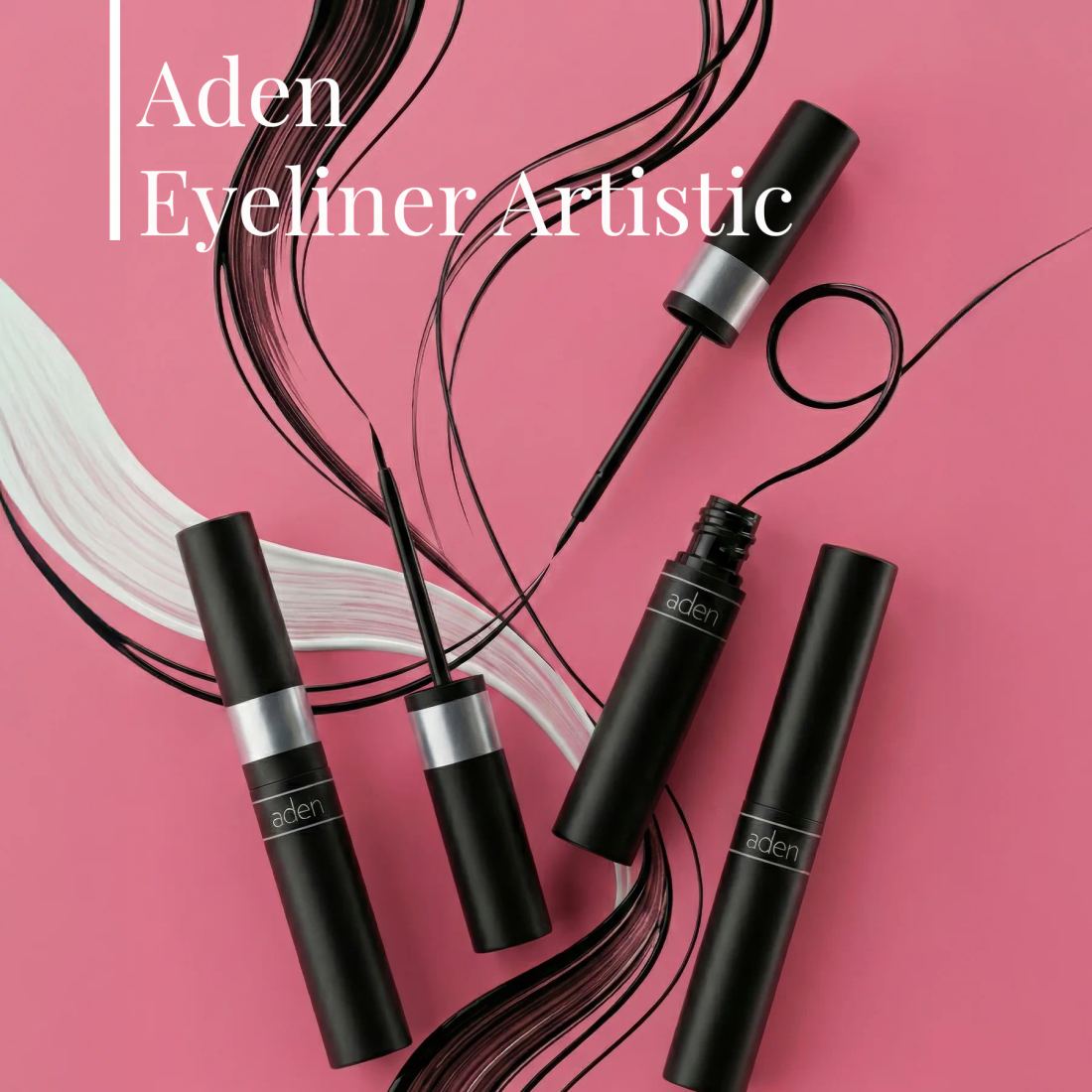 Aden Artistic Eyeliner - Artistik Eyeliner 01 Black (Siyah)