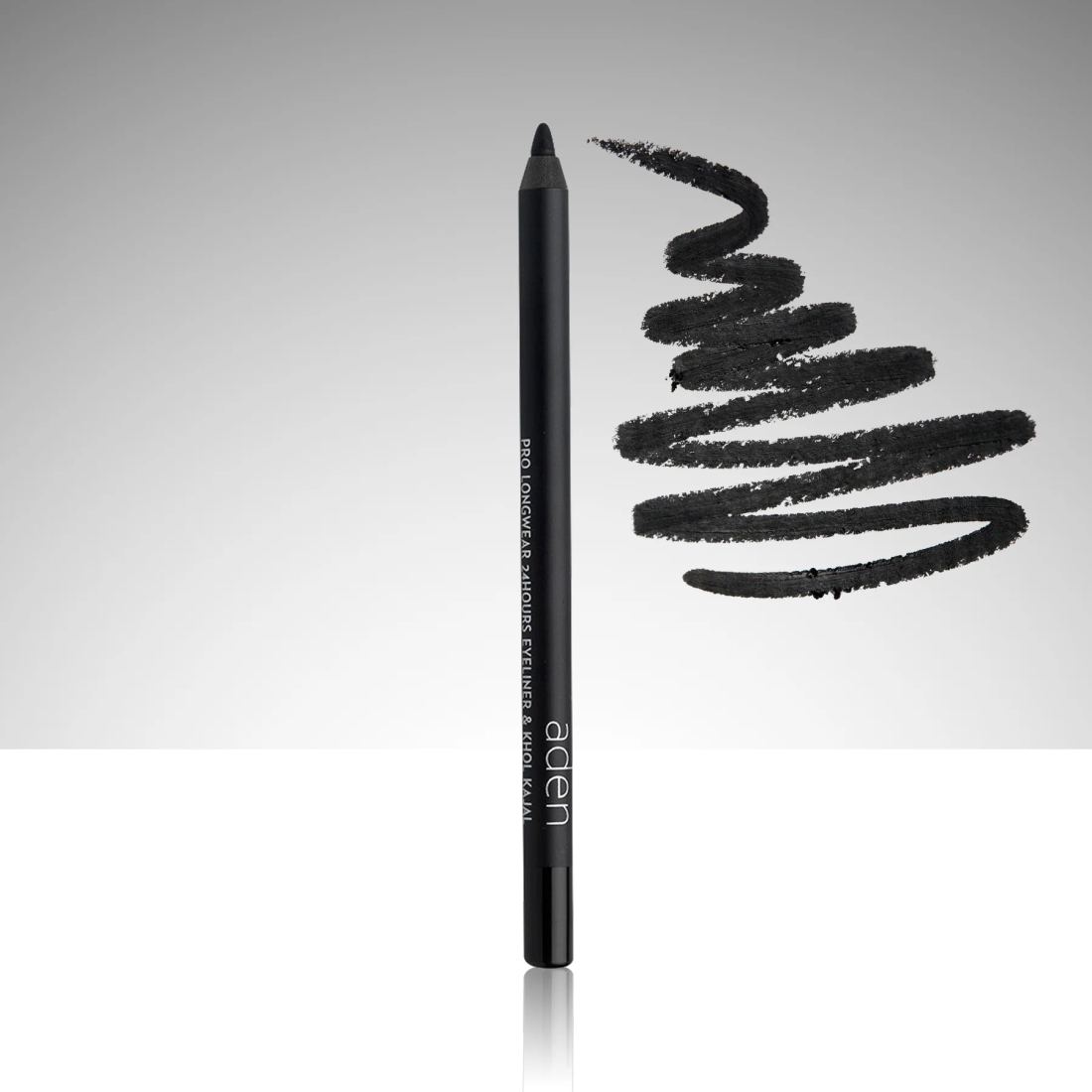 Aden Eyeliner Pencil 24 Hours Longwear - 24 Saat Kalıcı Eyeliner Kalem Black (Siyah) Standart