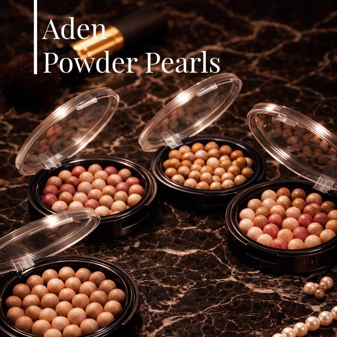 Aden Powder Pearls - Top Allık 02 Latte (Sütlü Kahve)