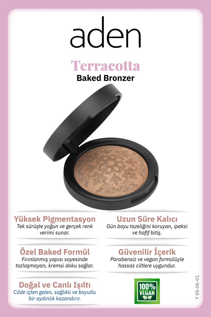 Aden Terracotta Collection - Terracotta Serisi Terracotta Bronzer - Terracotta Bronzlaştırıcı