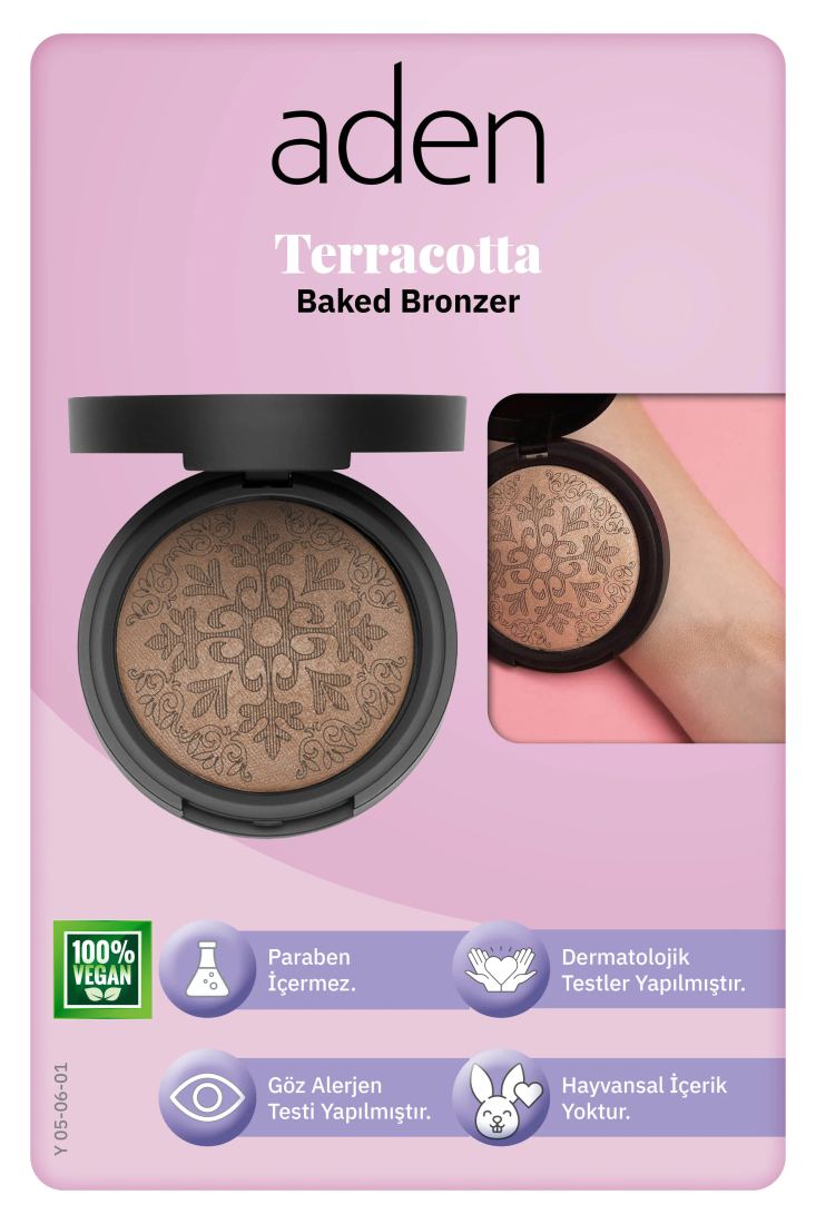 Aden Terracotta Collection - Terracotta Serisi Terracotta Bronzer - Terracotta Bronzlaştırıcı
