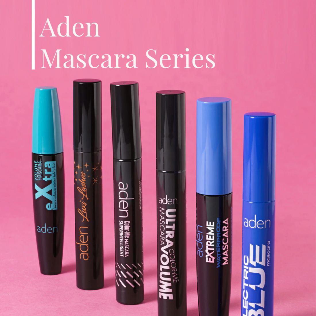 Aden Mascara Collection - Maskara Serisi Mascara Color-Me Ultra Volume - Ultra Hacim Etkili Maskara