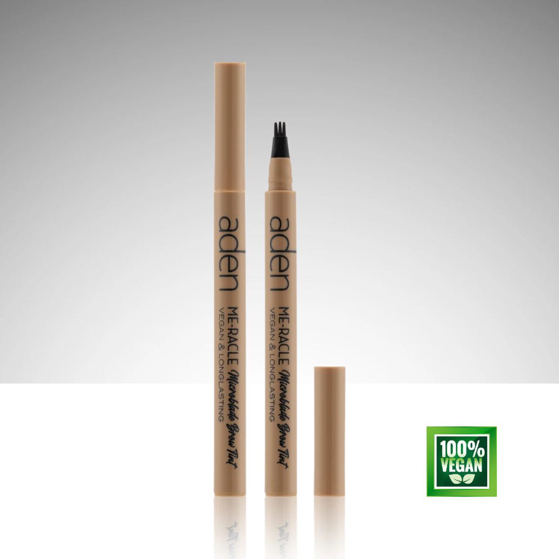 Aden Me-Racle Microblading Brow Tint - Microblading Kaş Tinti Greyish-Black (Grimsi Siyah)