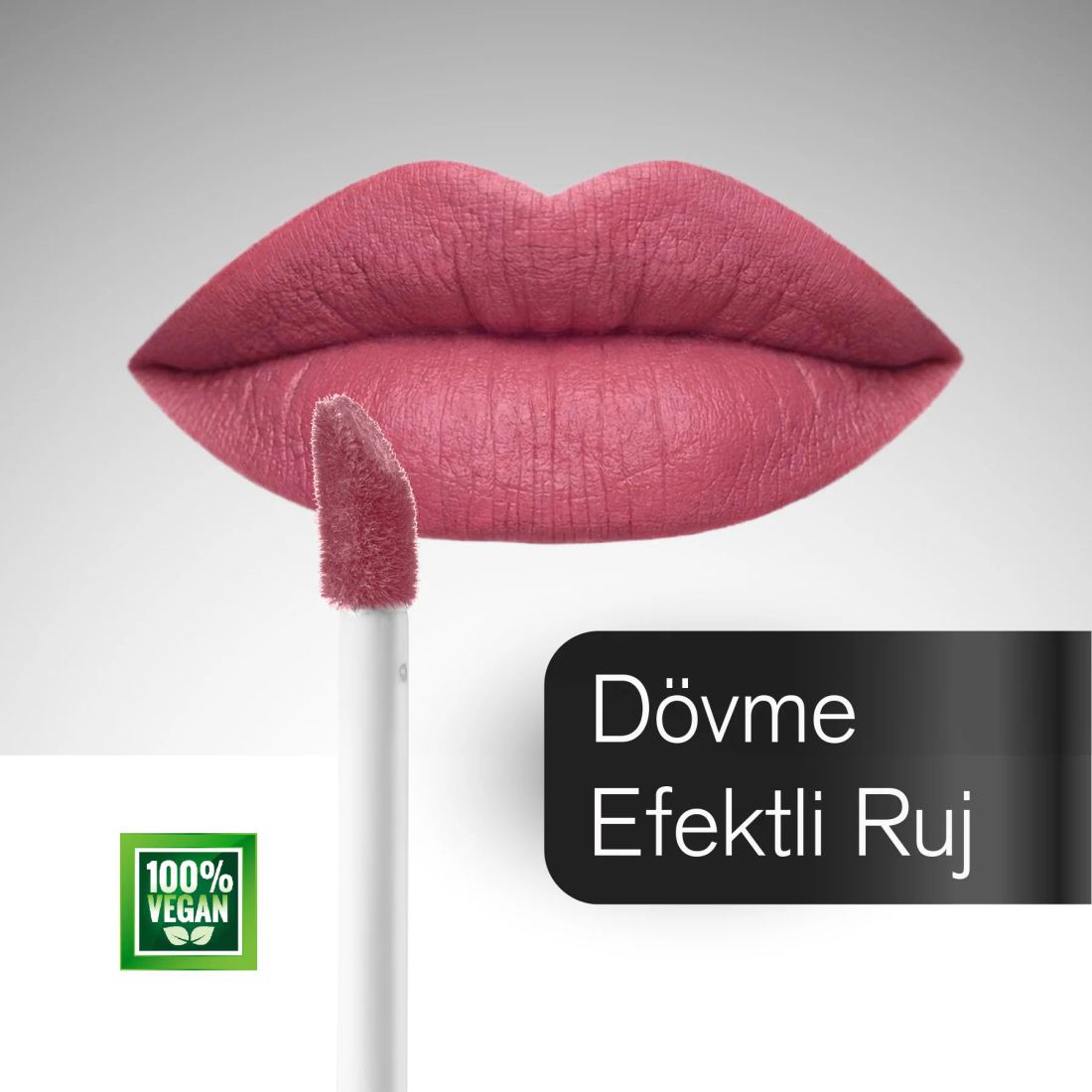 Aden Tattoo Effect Lipstick - Dövme Etkili Likit Ruj Nude Chocolate (Çikolata)