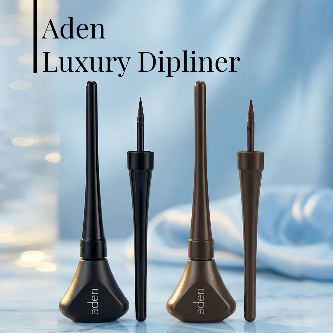 Aden Dipliner - Likit Eyeliner Dipliner Black - Siyah